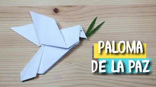 PALOMA DE LA PAZ DE ORIGAMI [upl. by Nezam]