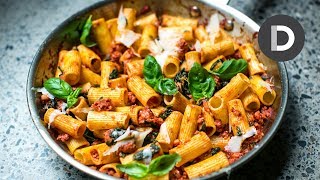 Quick Sausage Ragu Pasta Recipe [upl. by Ballman]