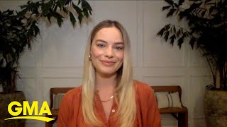 Margot Robbie talks about her new film ‘Dreamland’ l GMA [upl. by Dearr]