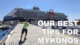 Visiting Mykonos on Your Own from the Cruise Pier [upl. by Ehcadroj176]