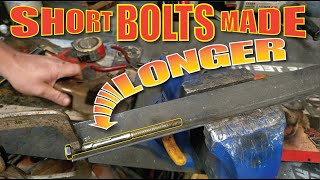 How to make BOLTS longer  Lengthen Extend Bolts [upl. by Leslie]