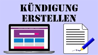 Kündigungsschreiben erstellen 📄 Tutorial Arbeitsvertrag kündigen  Verträge Kündigen Zeit [upl. by Azrim806]