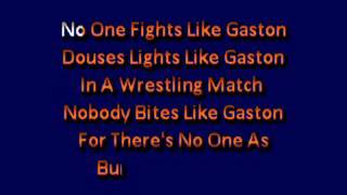 karaoke lyrics Beauty And The Beast Gaston karaoke [upl. by Storz941]