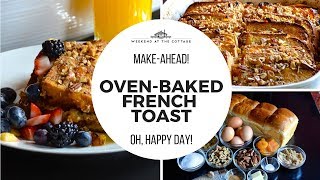 The best OVENBAKED FRENCH TOAST recipe [upl. by Jennie714]