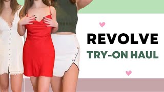 REVOLVE TRY ON HAUL [upl. by Haliehs]