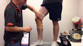 Knee MCL Taping [upl. by Esined619]