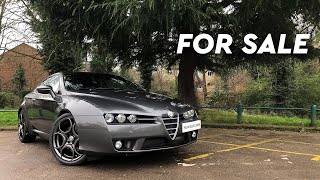 ALFA ROMEO BRERA S V6 32 JTS SUPERCHARGED BY AUTODELTA  ENGINE AND EXHAUST SOUND FOR SALE [upl. by Nnylyar]