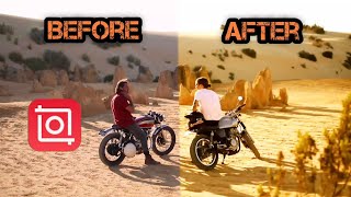 How To Make BEFORE and AFTER Transitions Inshot Tutorial [upl. by Sauls]