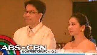 An emotional Korina Sanchez walks down the aisle [upl. by Llenrahs]