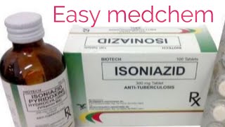 Isoniazid mechanism of action pharmacokinetics clinical uses adverse effects [upl. by Imogene]