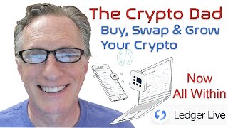 How to Buy and Trade Crypto Directly Within Ledger Live Using Your Ledger Nano Hardware Wallet [upl. by Terza]