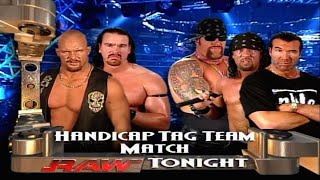 Stone Cold What amp Bradshaw Vs The Undertaker amp NWO 4152002 [upl. by Cyb]