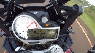 BMW S1000XR Top Speed 0 262 kmh S1000 RR R [upl. by Suiravaj]