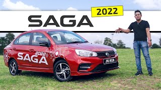 Proton SAGA Baru 2022 Apa yang Upgrade [upl. by Ttennej]