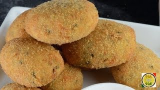 Chicken Fry And Roast Recipes 36  Crispy Chicken Cutlets  By Vahchef  vahrehvahcom [upl. by Yanaton]