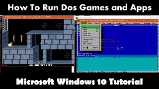 How To Run Dos Programs in Windows 10 Tutorial [upl. by Merrilee724]