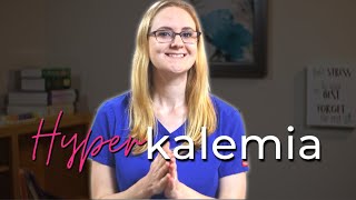 Hyperkalemia Symptoms and Treatment  Nursing School Lecture [upl. by Yearwood]