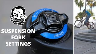 Suspension fork settings  What they mean [upl. by Zehcnas901]