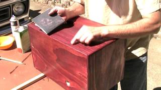 MM 81711 Applying a lacquer finish to wood [upl. by Theran]