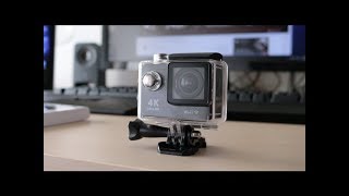 How to use the 4k Action Camera Tutorial [upl. by Anelliw]