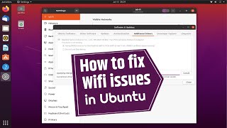 How to fix wifi not working problem in Ubuntu 2004 1904 [upl. by Nanyt]