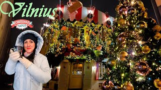 Vilnius Christmas Market 4K [upl. by Hyacinth952]