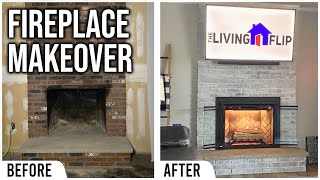 WE RENOVATED THE FIREPLACE  TLF 40 [upl. by Leasim229]