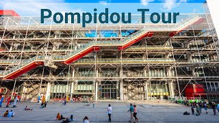 Centre Pompidou Virtual Tour  George Pompidou Centre Inside Tour [upl. by Gallard]