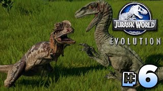 Raptor Vs Dilophosaurus  Jurassic World Evolution  Ep6 [upl. by Wellington613]