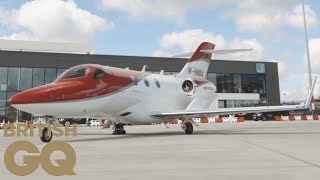 HondaJet private jet review  British GQ [upl. by Notled]