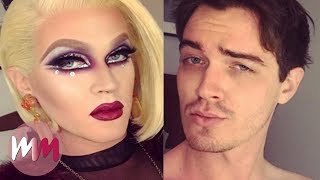 Top 10 Best Looking Guys from RuPauls Drag Race [upl. by Rats]