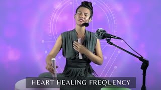 Meilan Maurits  Sound Healing  Heart Chakra  Peaceful Music [upl. by Fosque269]