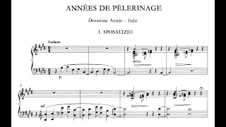 Liszt Années de pèlerinage Year 2  Italy S161 Piemontesi Gorus [upl. by Bolan]