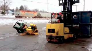 Best Forklift fails Ultimate compilation [upl. by Elokyn]