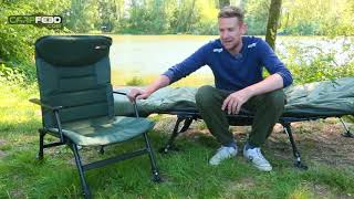 REVIEW JRC Defender Levelbed Armchair and Sleeping Bag [upl. by Bethezel]