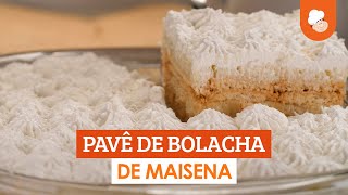 Pavê de bolacha de maisena — Receitas TudoGostoso [upl. by Ketti864]