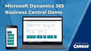 Microsoft Dynamics 365 Business Central Demo [upl. by Ilrak]