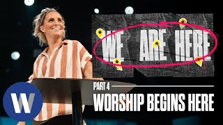 We Are Here Worship Begins Here  Megan Marshman [upl. by Dunston308]