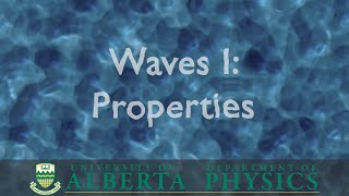 PHYS 130 Waves Part 1 Properties [upl. by Adaynek]