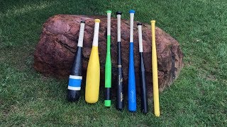 My Wiffleball Bat Collection and Review [upl. by Aenneea575]