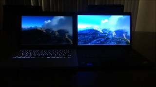 Glossy Vs Matte Screen Comparison on Laptops [upl. by Nivets]