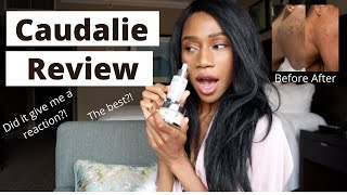 Caudalie Vinoperfect Radiance Dark Spot Serum and Moisturizer with Niacinamide Review  Regina Ramos [upl. by Siclari]