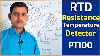 Resistance Temperature Detector RTD  PT100 RTD Working Operation in details in Hindi [upl. by Pearce]