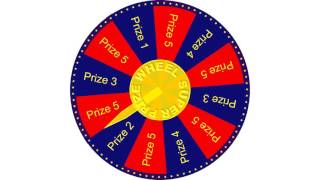 Spinning Prize Wheel Sound Effect [upl. by Ledeen380]