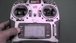 Spektrum DX8 Overview [upl. by Liz]