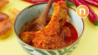 Chicken Rendang  Rendang Ayam Nyonya Cooking [upl. by Silecara367]