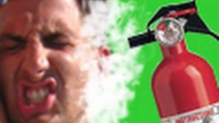 Fire Extinguisher Prank on Tanning Guido [upl. by Beckerman]