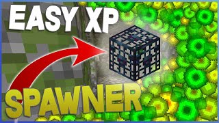 Mob Spawner XP Farm NO REDSTONE  Minecraft 119 113 Tutorial  Skeleton and Zombie Farm [upl. by Trilley]