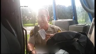 Truck Driver Turns the Tables on Illinois State Trooper [upl. by Merle]