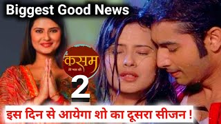 Kasam Season 2 Release Date  Rishi amp Tanuja  Kratika Sengar amp Sharad  Colors Tv  Ekta Kapoor [upl. by Enaujed]